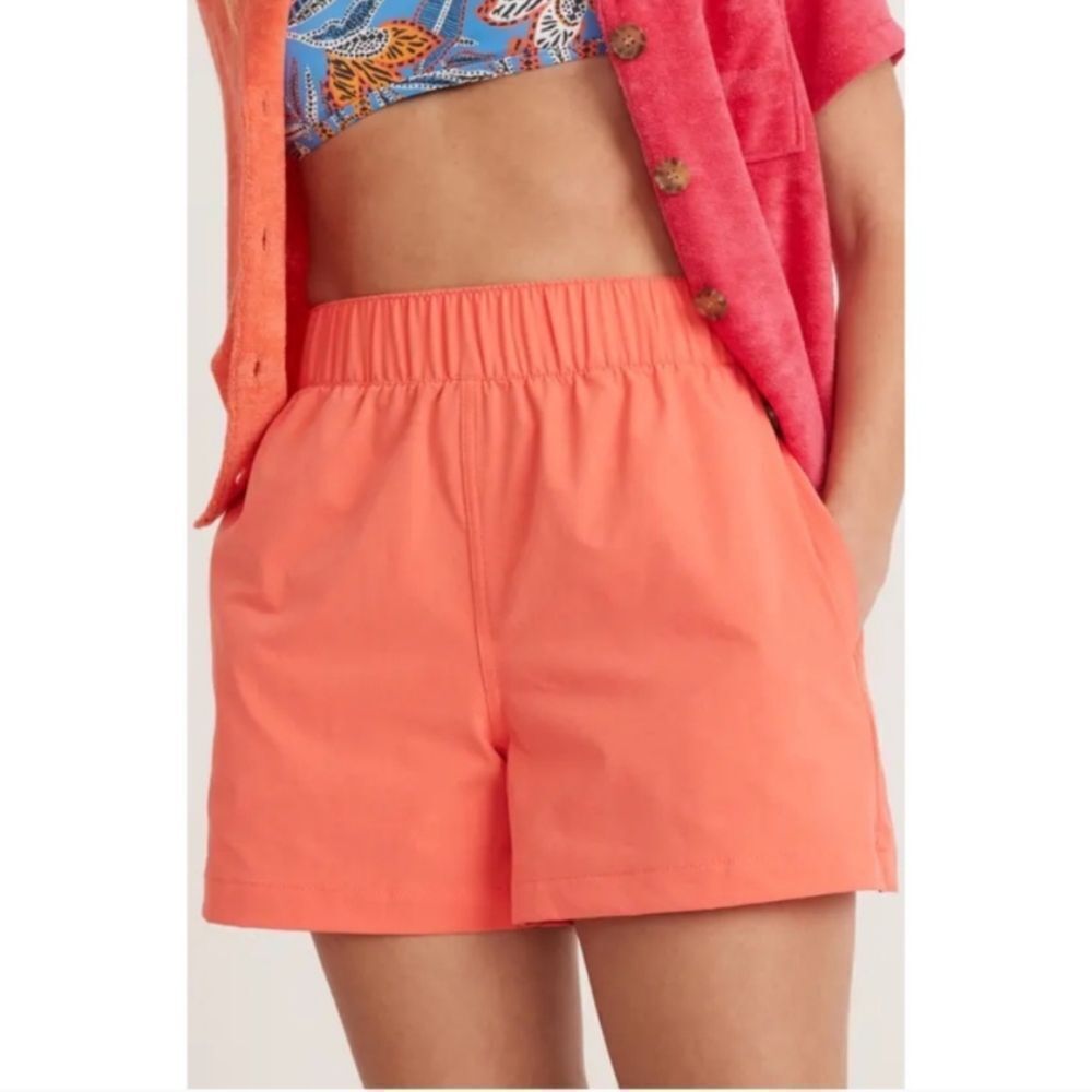 Marine Layer Canyon sport Shorts in Hot Coral size S